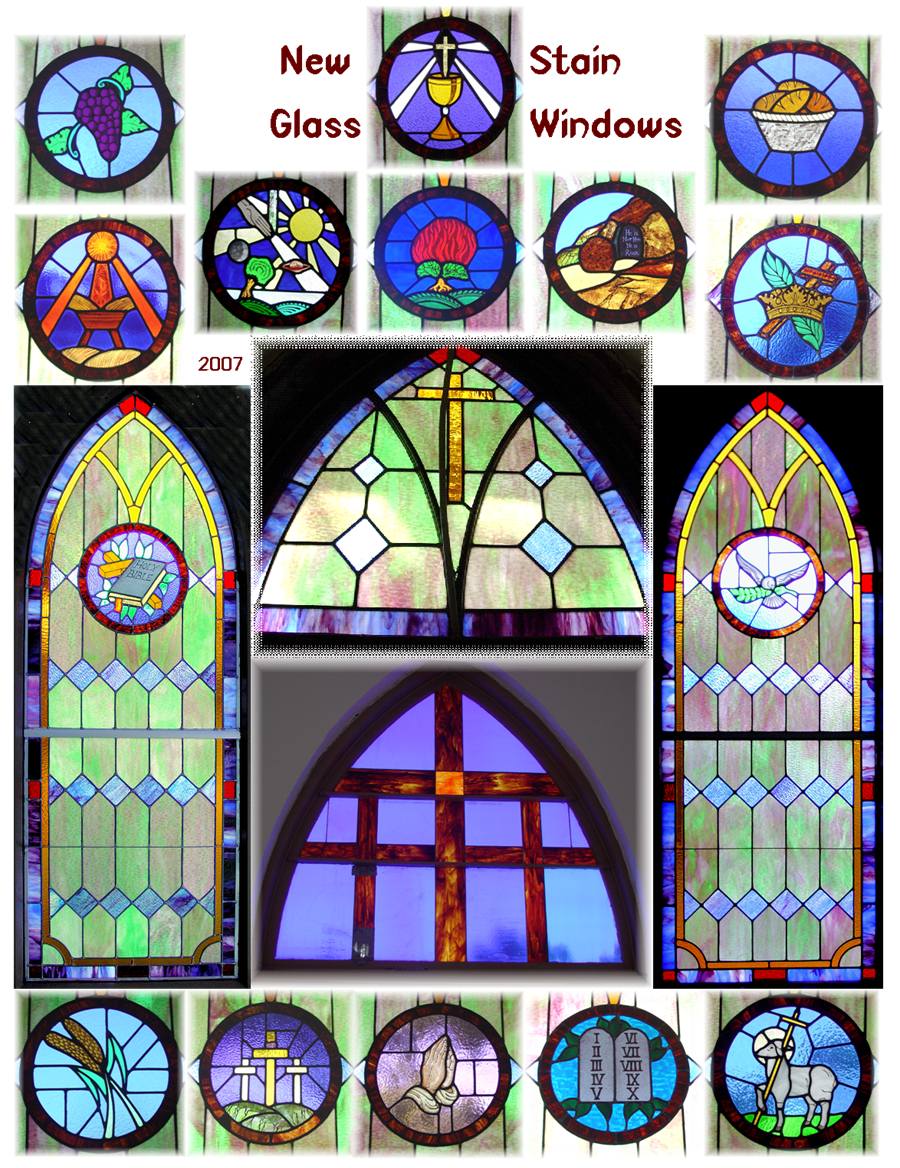 Stain glass windows